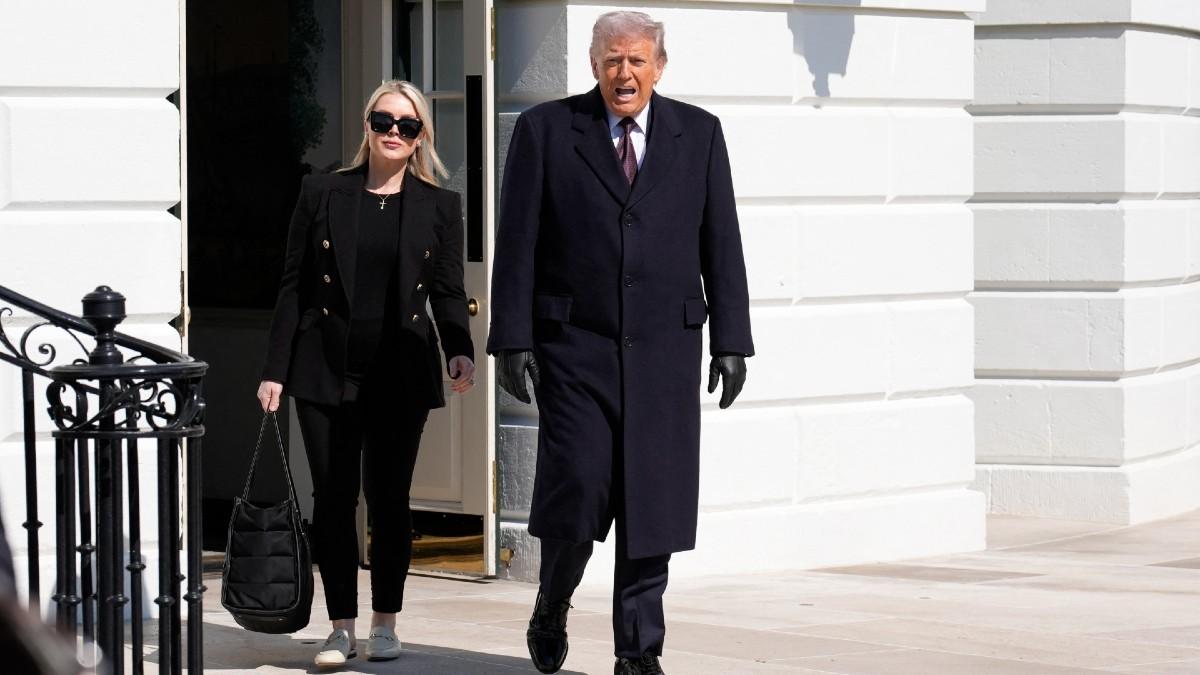 image of Karoline Leavitt called out the 'NYT' for their article. 