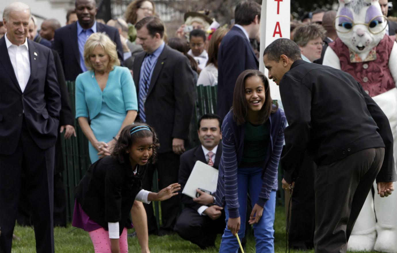 Malia Obama Life in and Out of the White House Easter Egg Roll