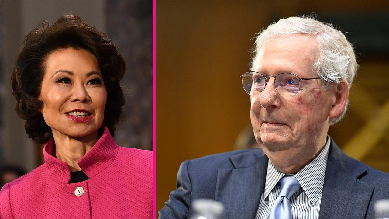 Elaine Chao,Mitch McConnell