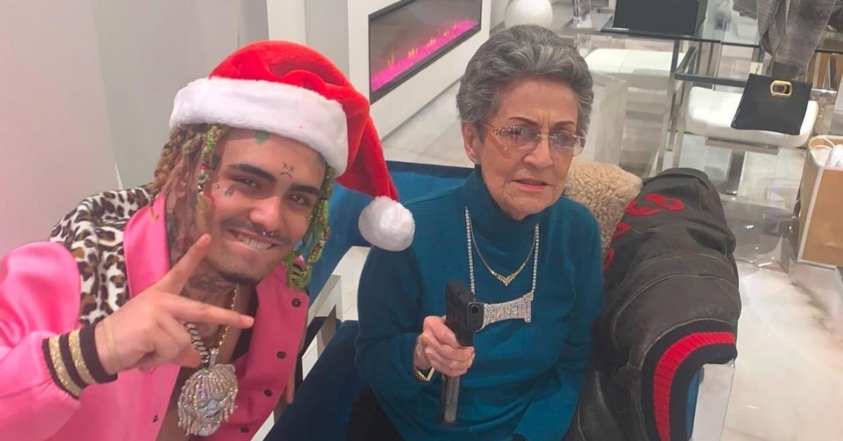 lil pump performs gucci gang grandmothers th birthday party video