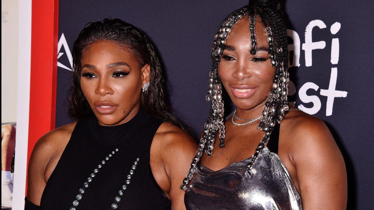 Image of Serena and Venus at a past event.