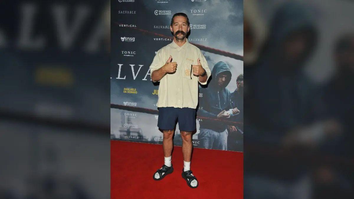 Image of Shia LaBeouf made homophobic comments during his interview as well.