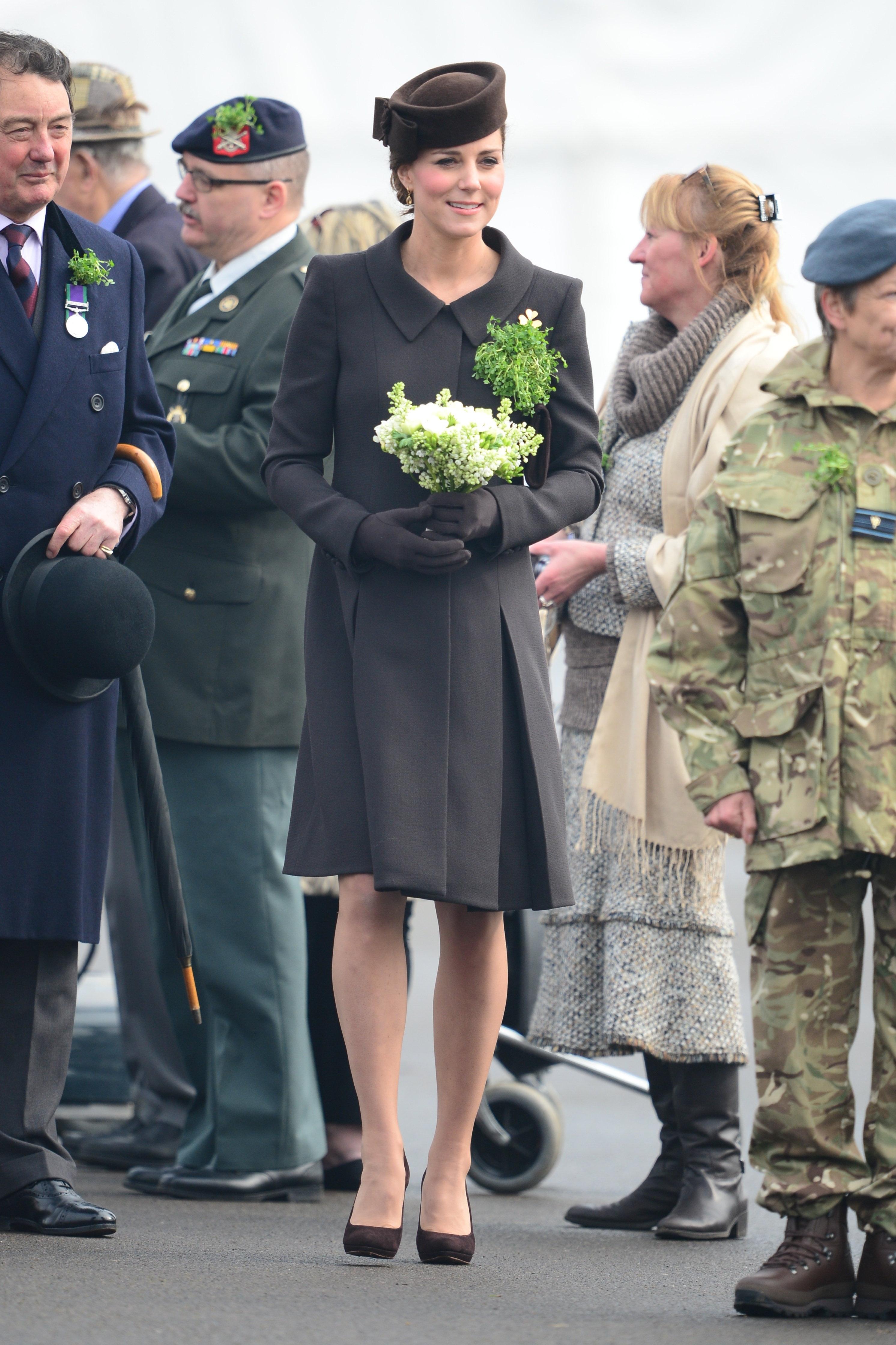 Duke and Duchess of Cambridge at the St. Patrick&#8217;s Day Parade