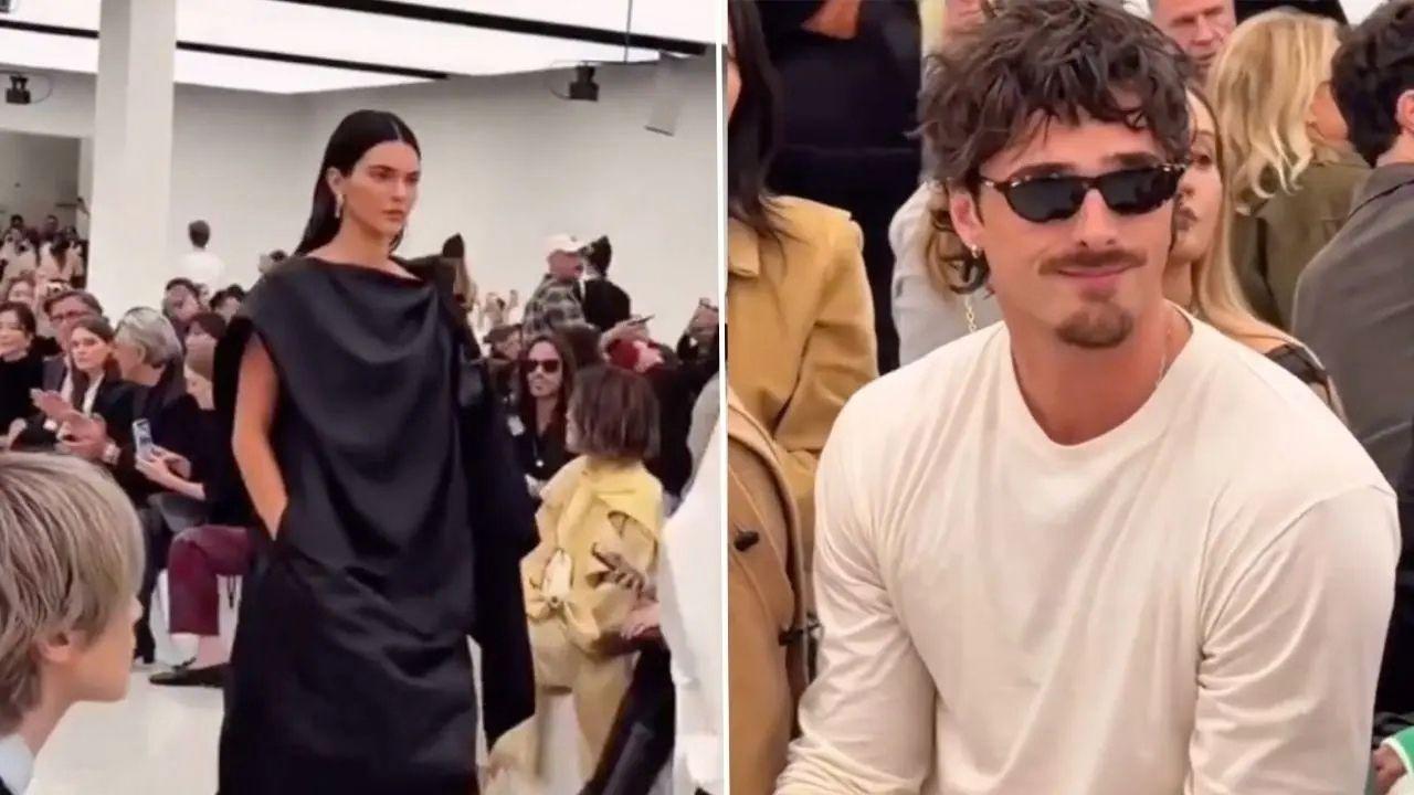 Photo of Kendall Jenner closed out the Bottega Veneta show on September 26.