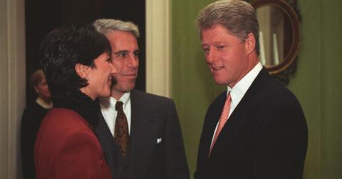 image of Jeffrey epstein and bill Clinton