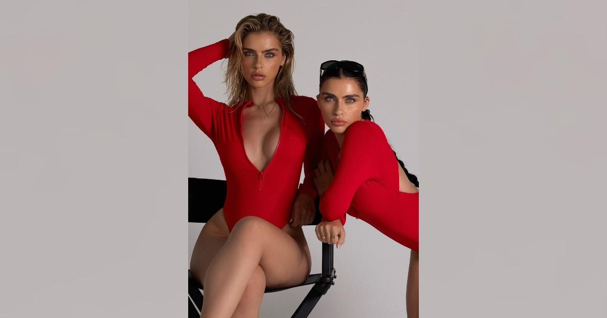 viral twins lauren and katie hamden compared to cara delevingne for strikingly similar appearance