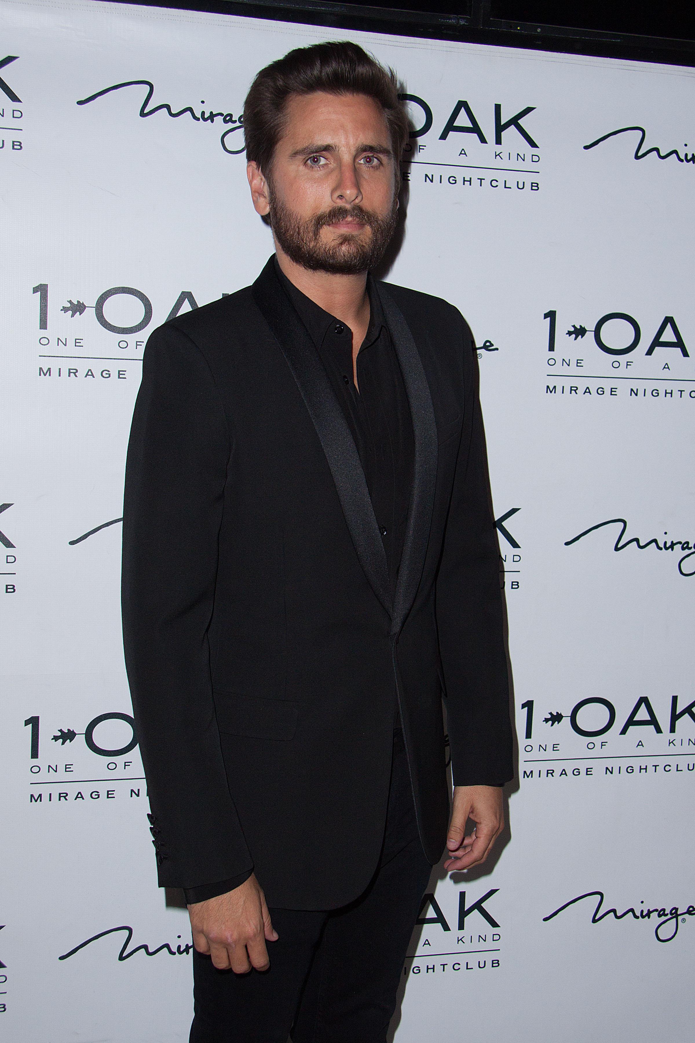 Scott Disick hosts the pre fight party at 1 OAK Nightclub in Las Vegas