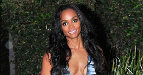 Rachel Lindsay Leaving a Restaurant