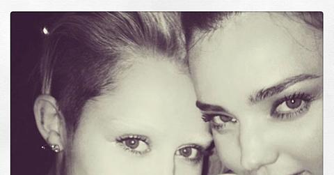 Miley and Miranda Kerr Eyebrows