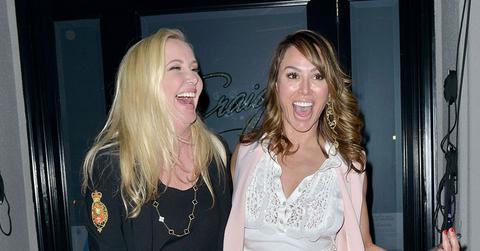 Shannon Beador And Kelly Dodd Leaving Dinner