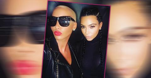 amber rose kim kardashian feud