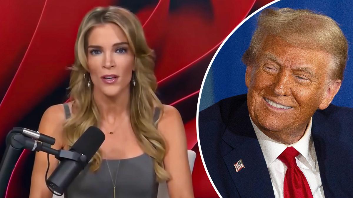 Composite photo of Megyn Kelly and Donald Trump.