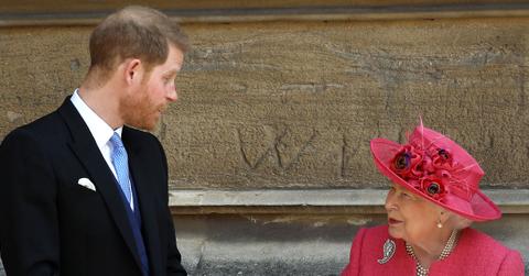 prince harry protecting queen palace aides