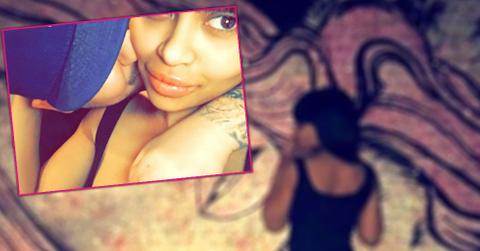 rob kardashian blac chyna pda