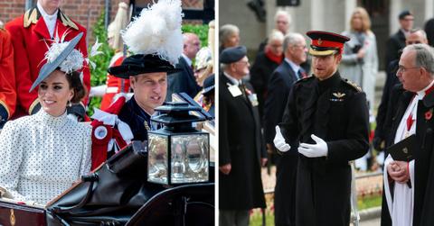 prince william returns social media rumors spread kate middleton wants end feud prince harry