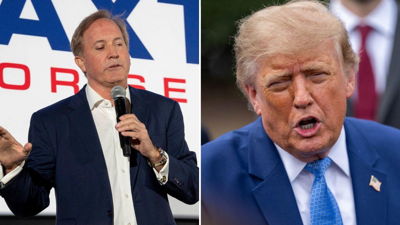 Ken Paxton and Donald Trump