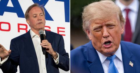 Ken Paxton and Donald Trump