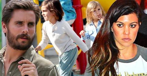 Kourtney kardashian custody battle scott disick