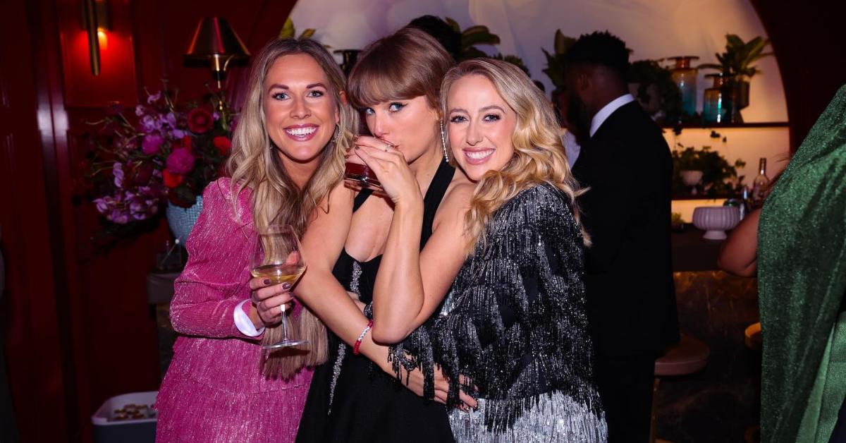 travis kelce surprises taylor swift eras tour themed party photos