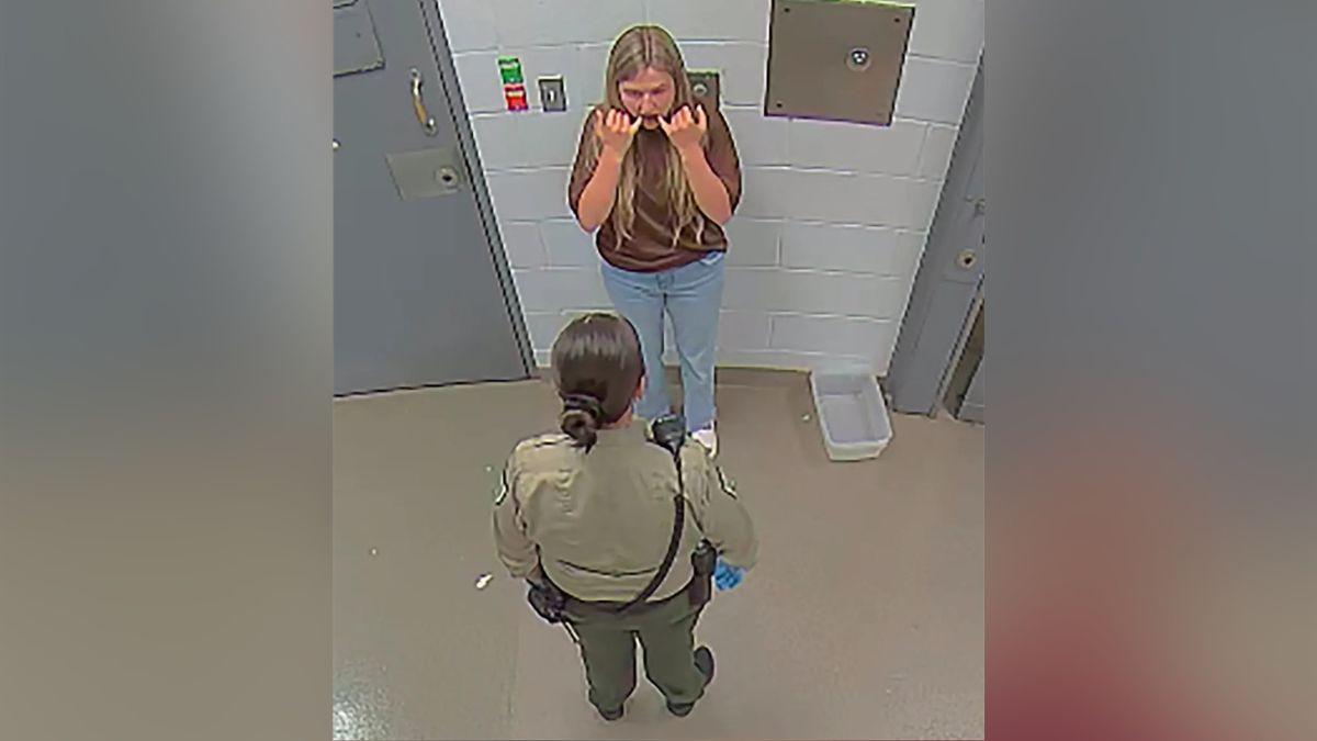 Photo of Kendra Duggar was arrested on child endangerment charges on Friday, March 20.