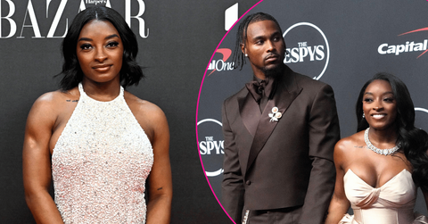 Image of Simone Biles looked flawless in her gown at the ESPYS.