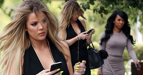 Khloe kardashian looks annoyed girls day