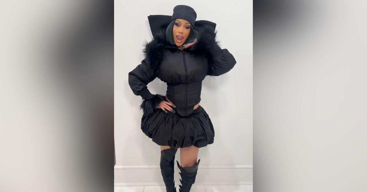 Image of Cardi B just gave birth to her fourth child.