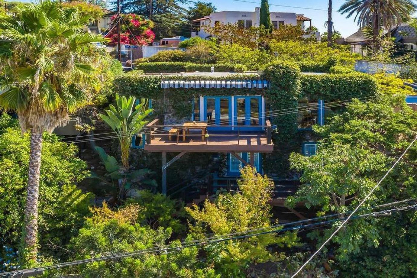 Inside Michael Angarano's Trendy Tree House In Los Angeles