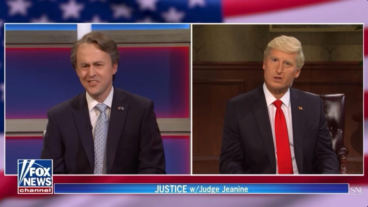 image of The segment joked about bruising on the president’s hands and his age.