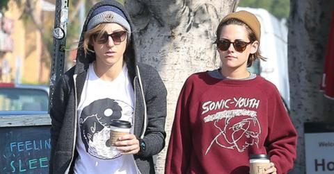 Kristen Stewart Alicia Cargile coffee pp