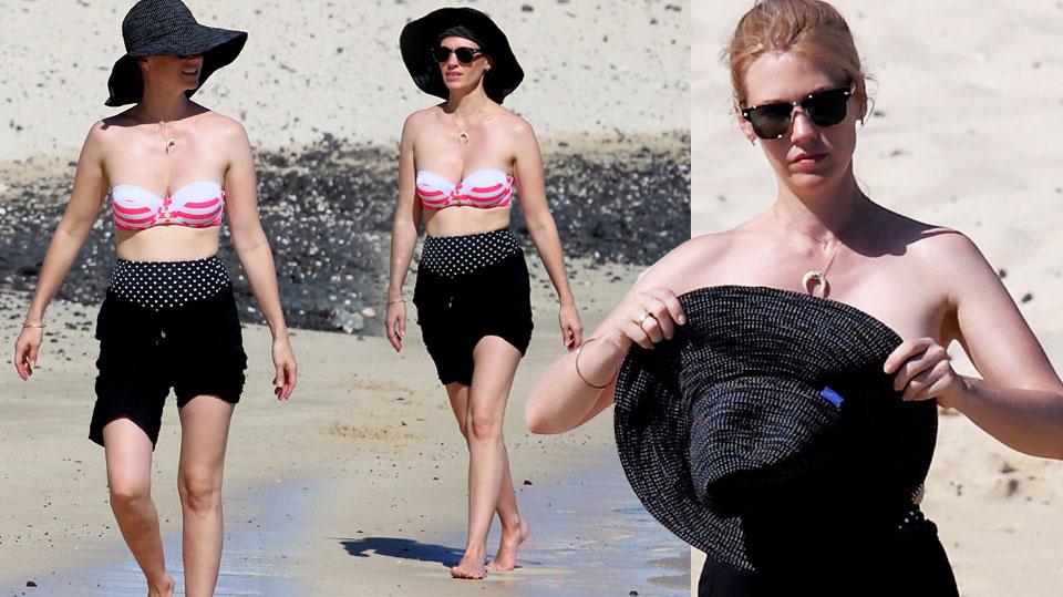 january jones bikini body beach