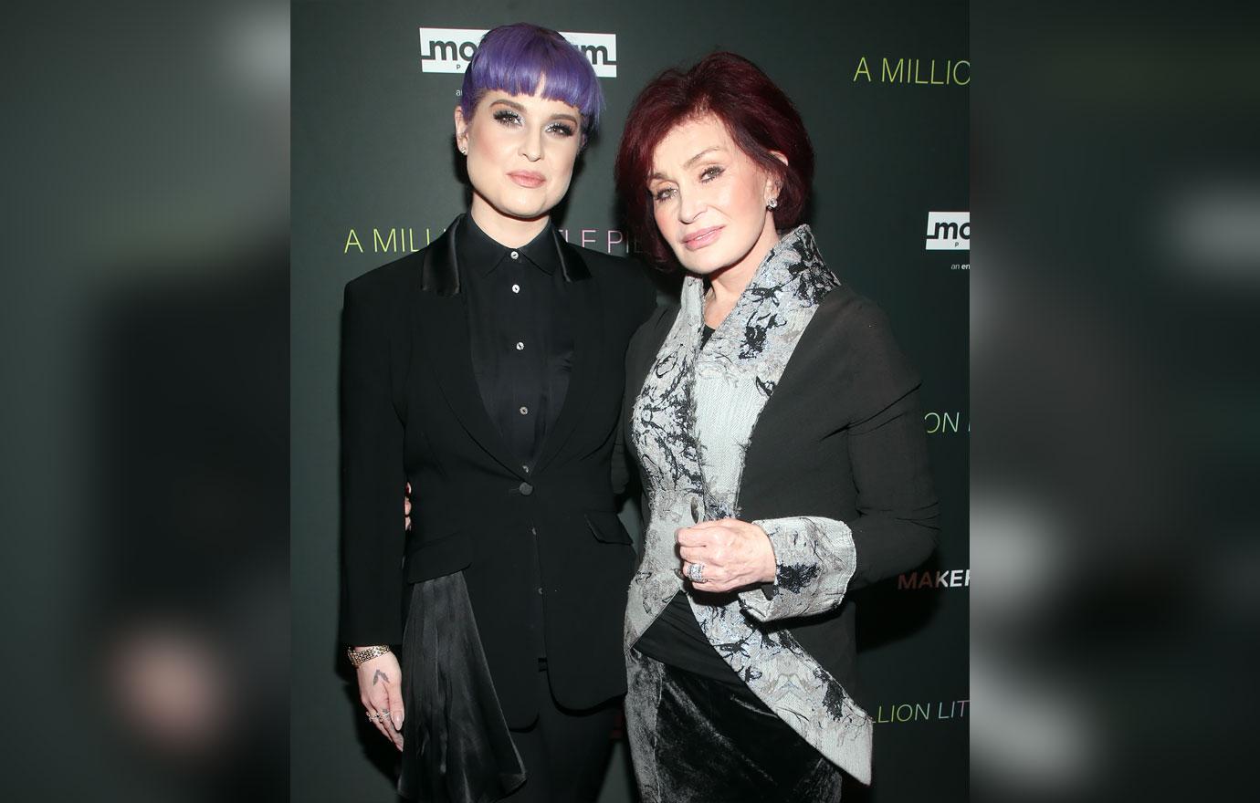 sharon osbourne shares positivity daughter kelly osbourne checks into rehab ok