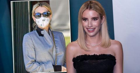 Pregnant Emma Roberts Spotted Coffee Kristen Stewart