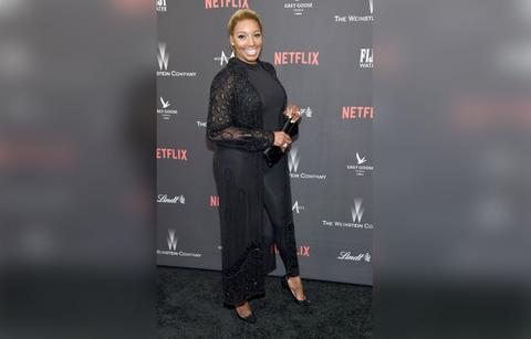 'RHOA' Star NeNe Leakes Stuns In See-Through Lace Jumpsuit