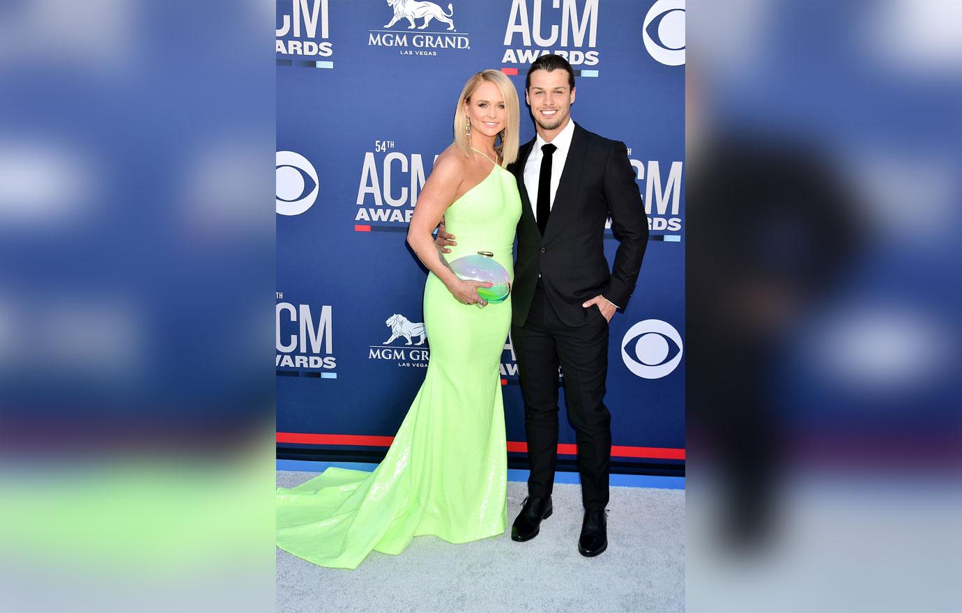 Miranda Lambert And Her Husband at 54th Academy Of Country Music Awards