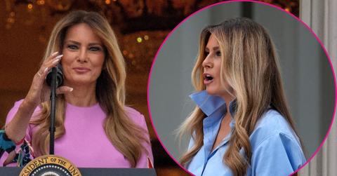 Composite photo of Melania Trump.