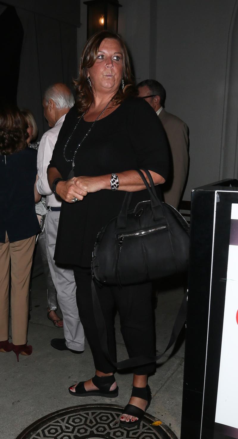 Abby Lee Miller seen at Craig&#8217;s in West Hollywood, CA