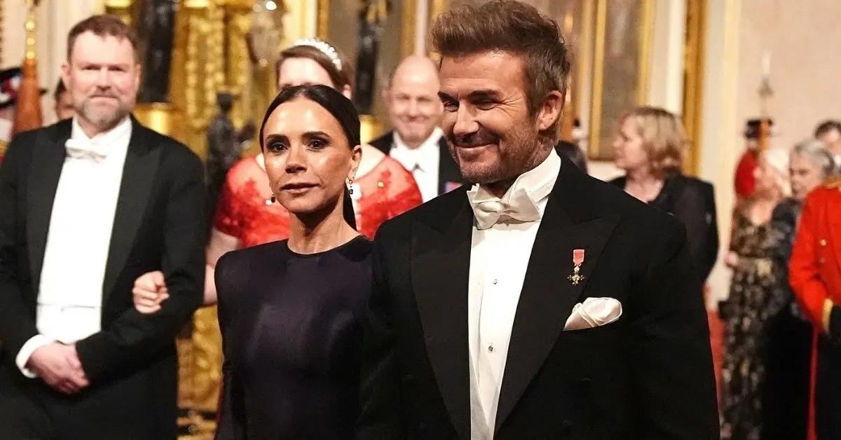 Photo of David and Victoria Beckham have four children together.