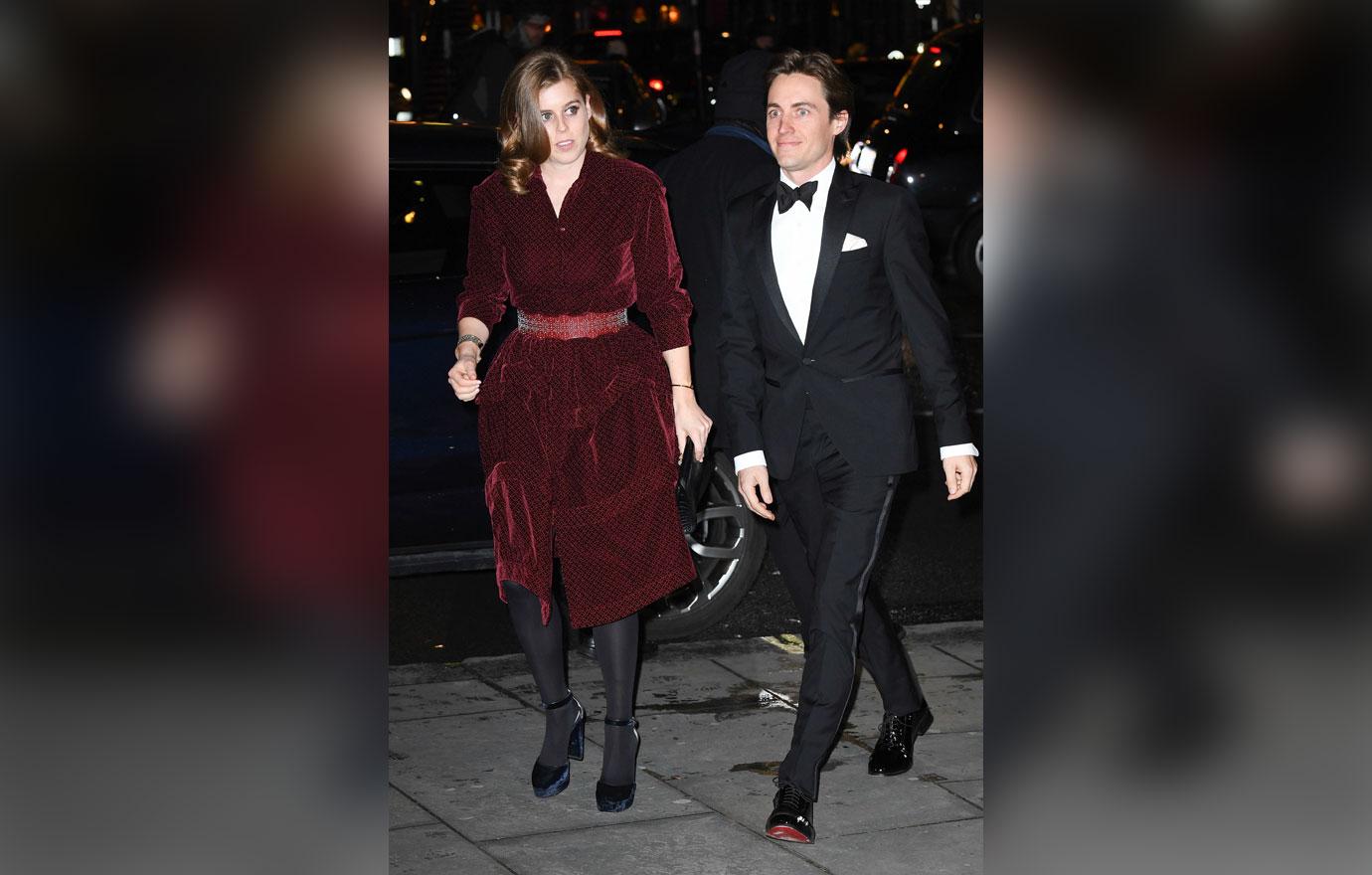 Princess Beatrice And Edoaardo At Portrait Gala 2019