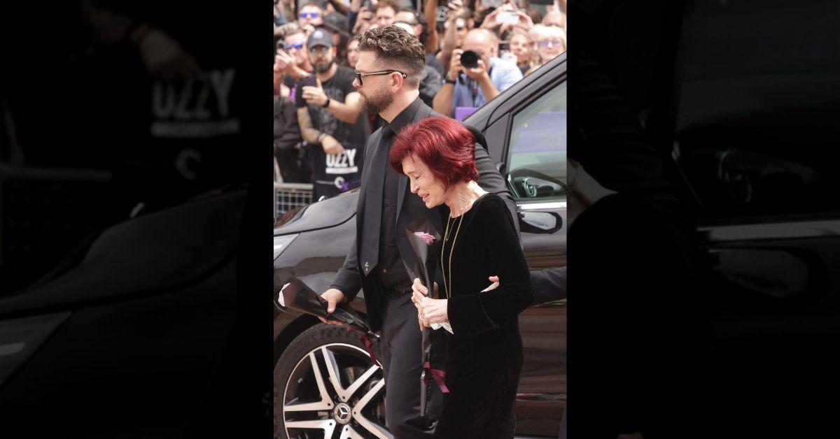 Photo of Jack Osbourne and Sharon Osbourne