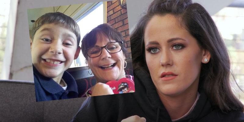 Jenelle Evans Mom Barbara Shows Off T From Jace Amid Custody War