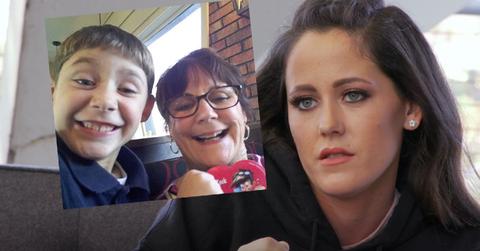 Jenelle evans son jace custody mom barbara feud