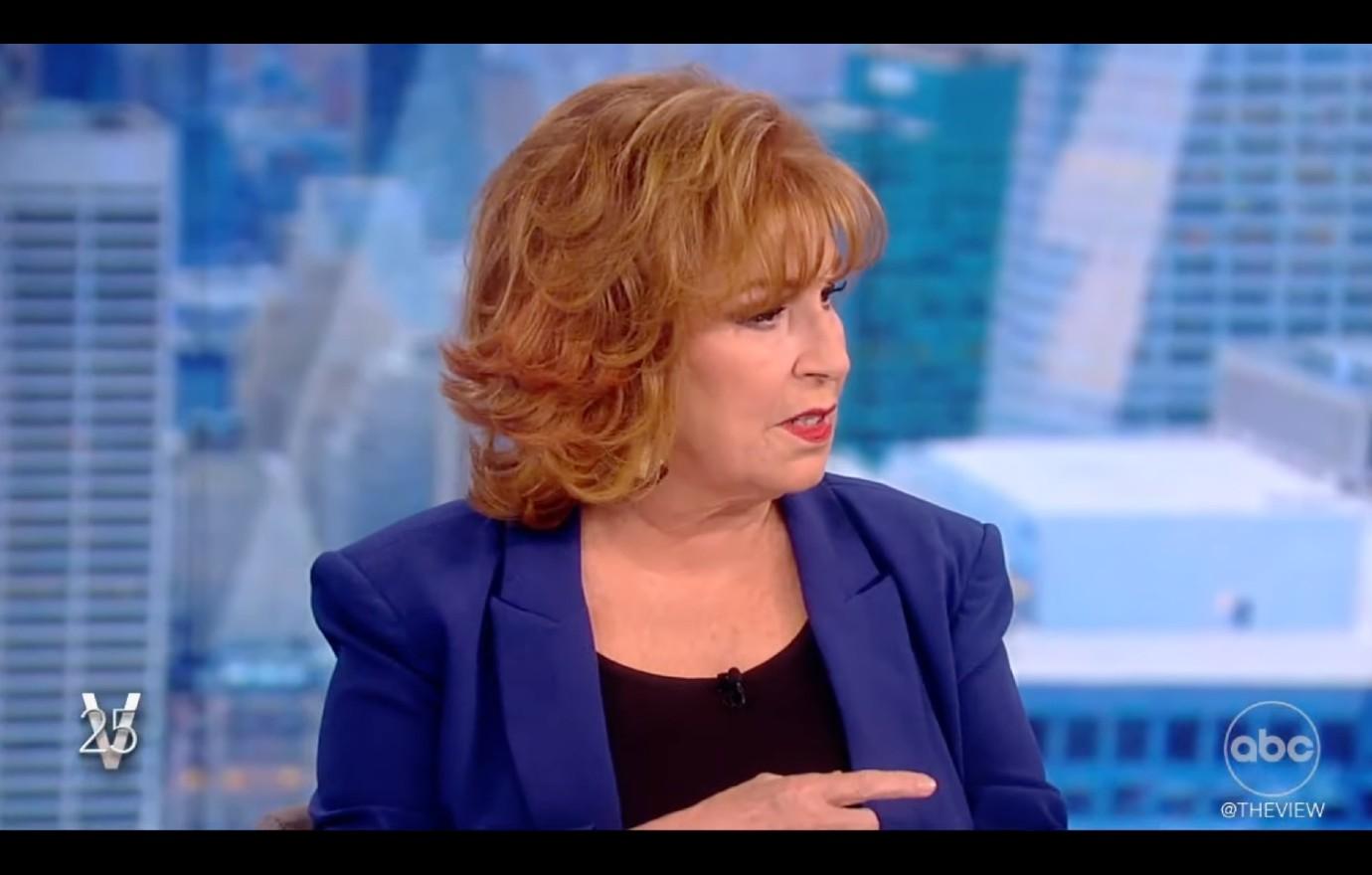 Joy Behar's bra malfunction stops 'The View': 'Almost took my eye out