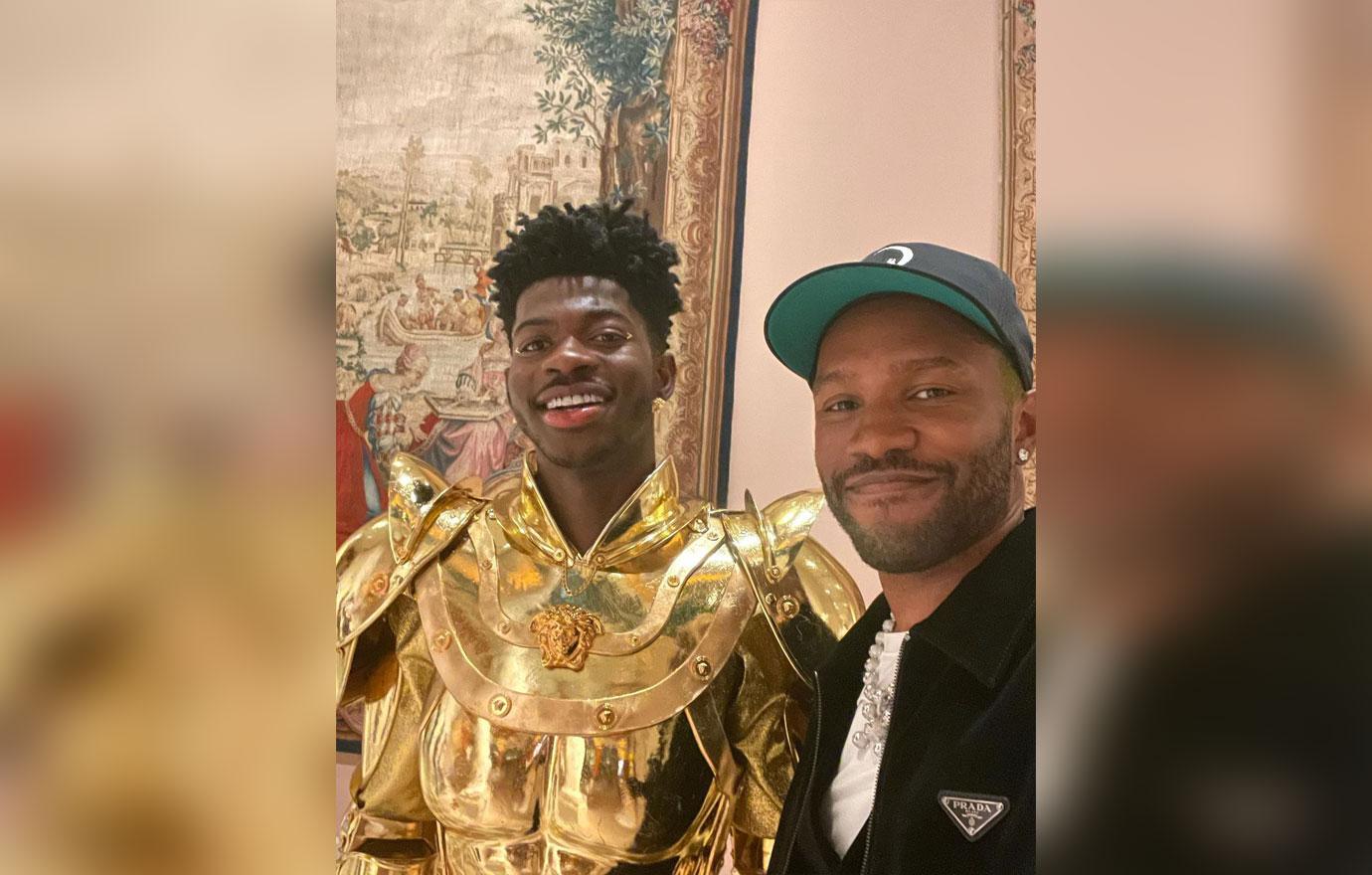 lil nas x met gala bathroom selfies billie eilish pete davidson frank ocean