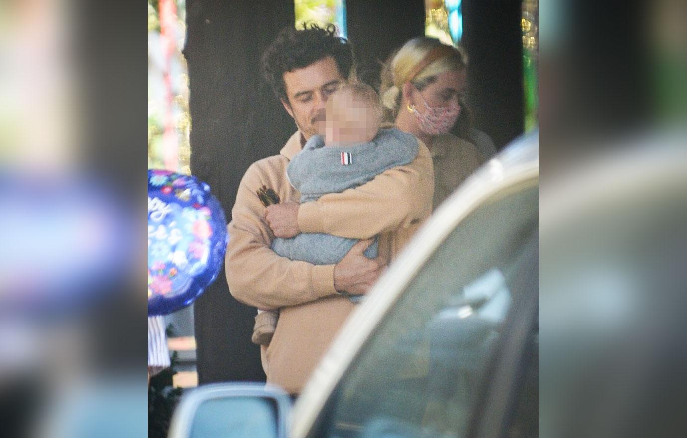 katy perry and orlando bloom have a family outing on katys first mothers day weekend ok