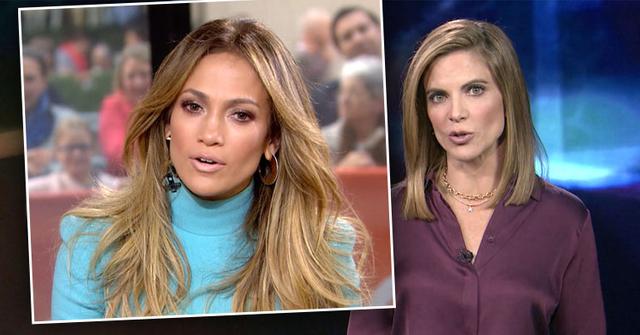 inset of Jennifer Lopez, Natalie Morales. Reelz Documentary JLo Brhind Closed Doors