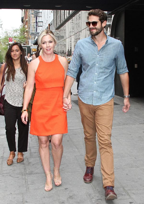 Jennie garth david abrams nyc 03