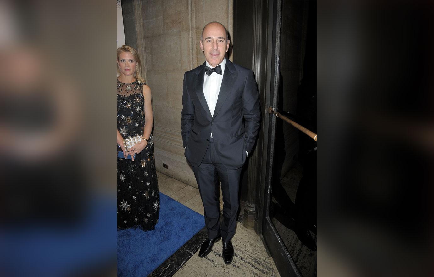 Matt lauer releases statement