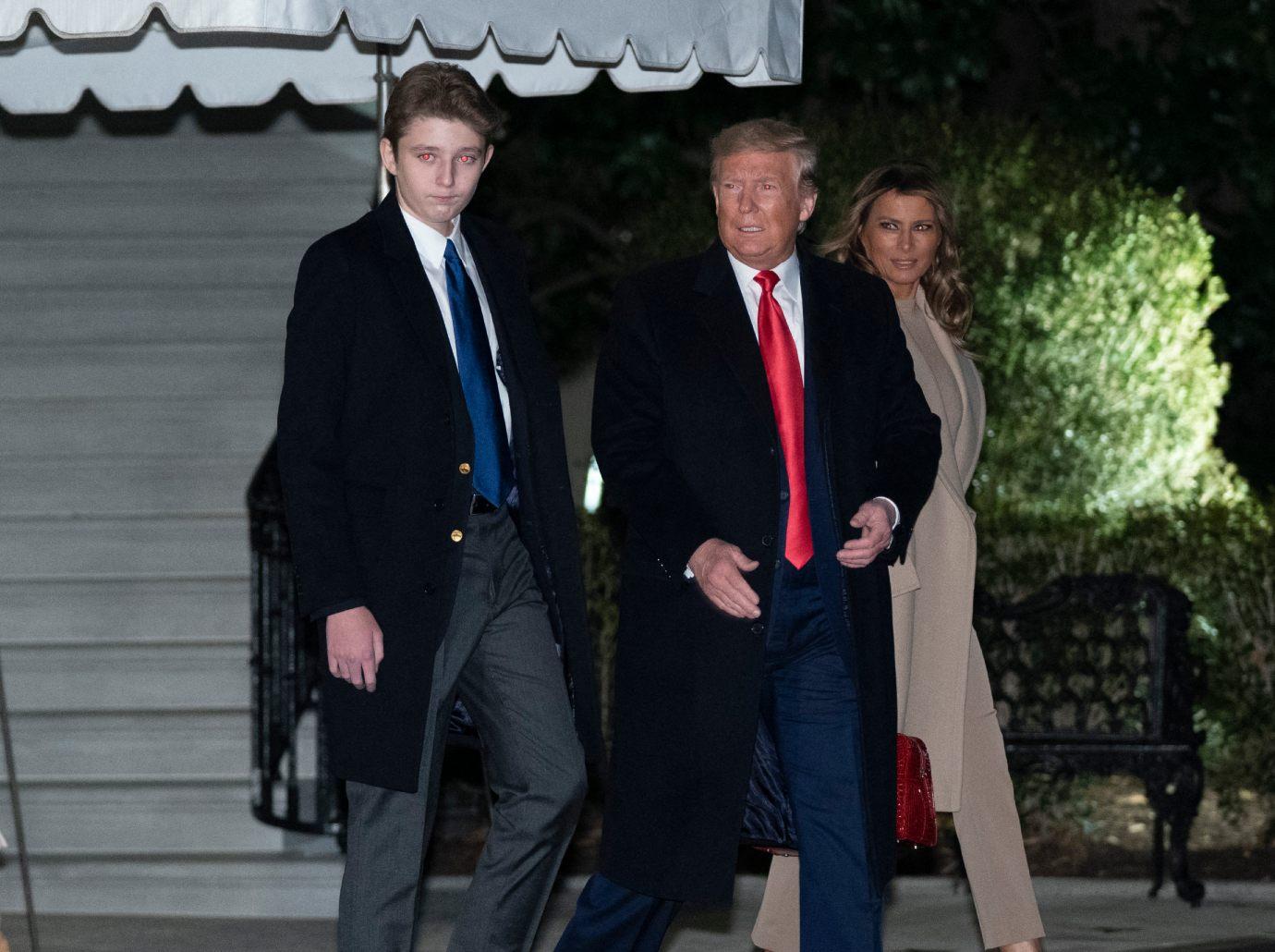 melania trump reworked postnuptial ensure son barron inheritance donalds eldest kids