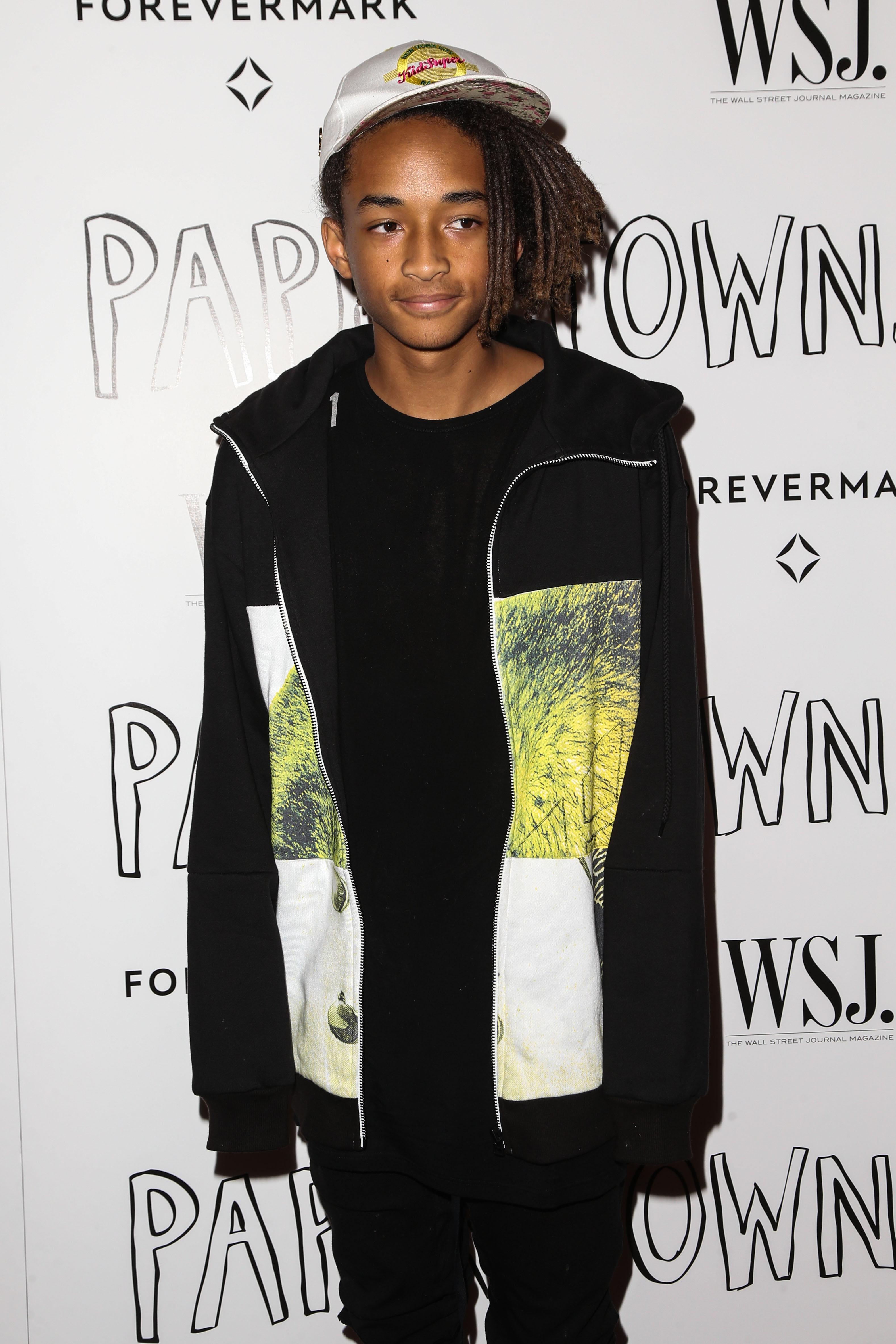 Jaden Smith arrives at the Los Angeles Special Screening of 20th Century Fox&#8217;s &#8216;Paper Towns&#8217;